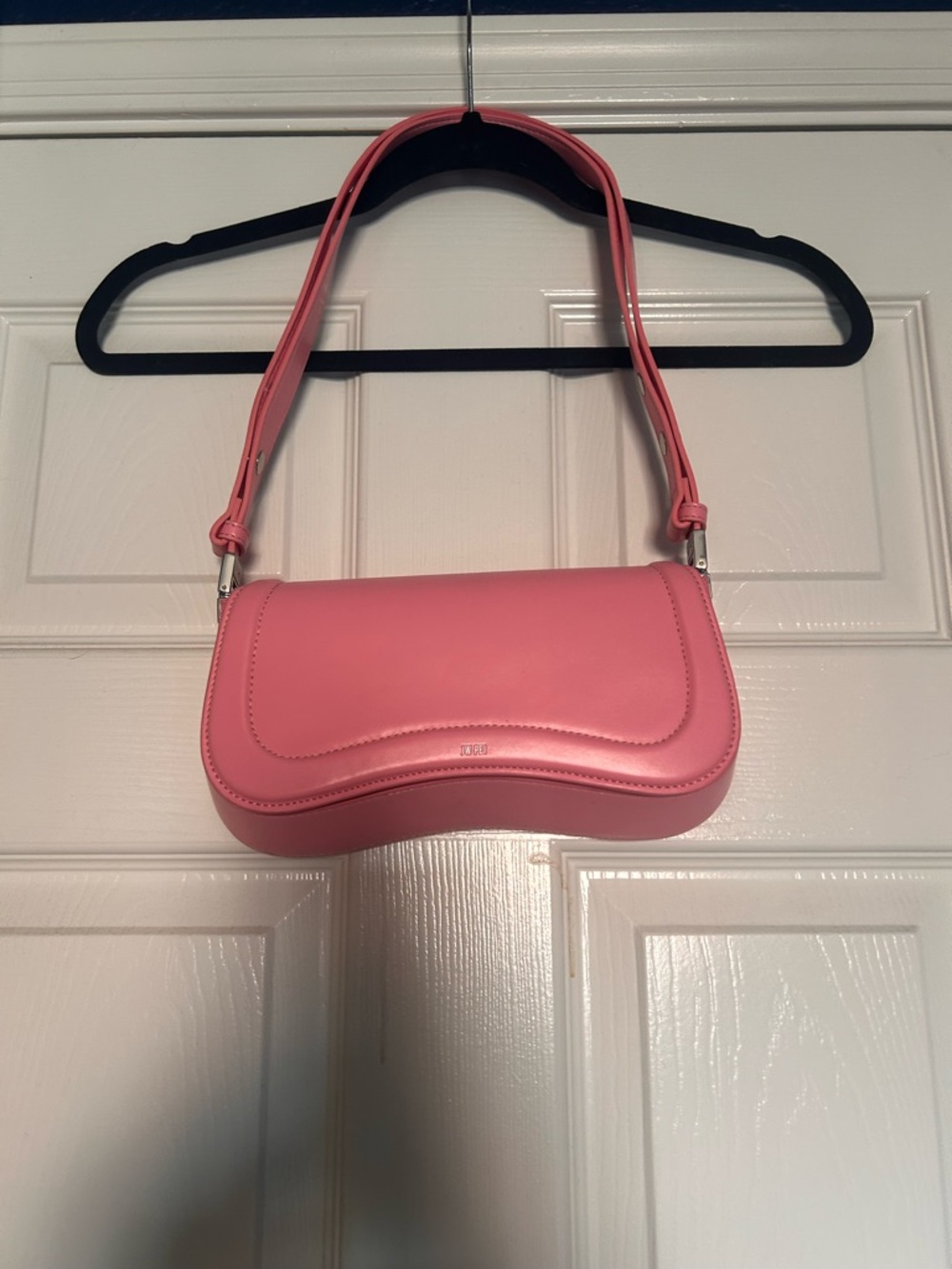 JW PEI Pink Saddle Shoulder Bag